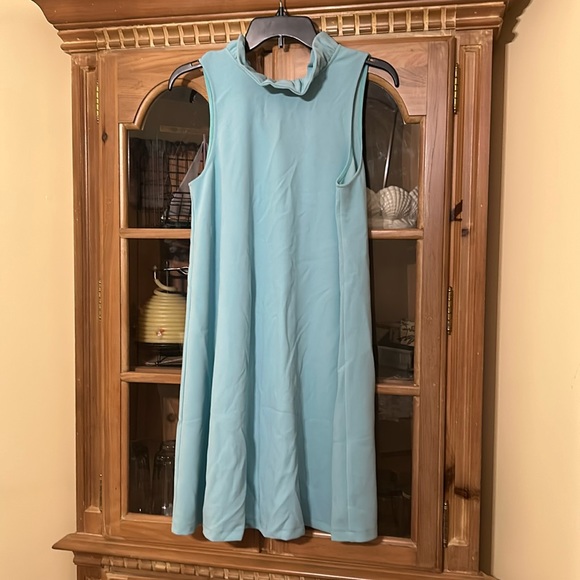 Aqua Blythe Dress - Picture 1 of 8